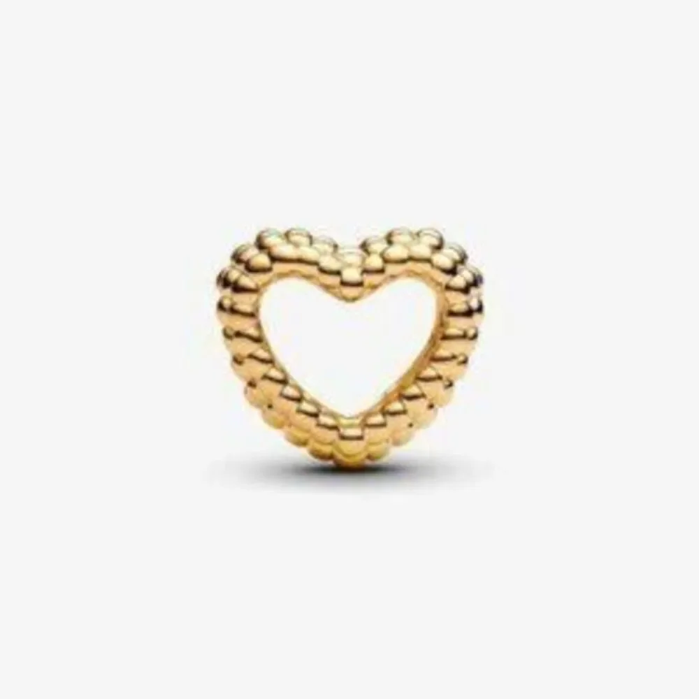 Authentic Beaded Open Heart Pandora Charm